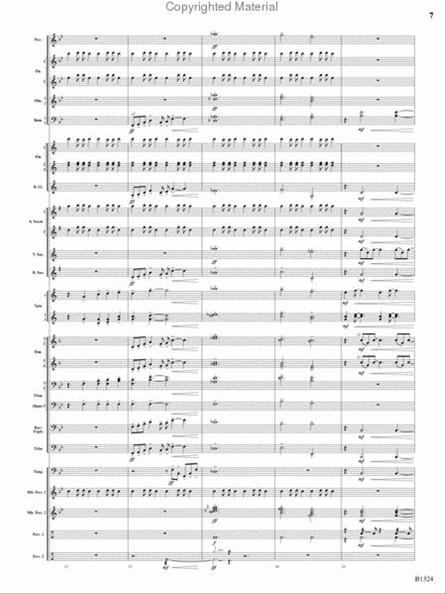 Fusion Concert Band scores gallery preview page 6