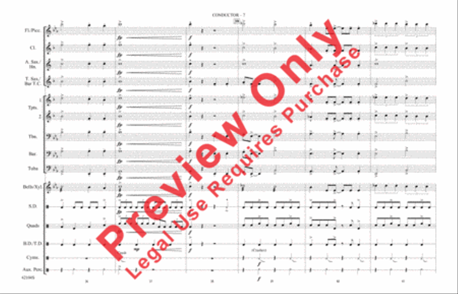 Love Me Do Marching Band scores gallery preview page 8