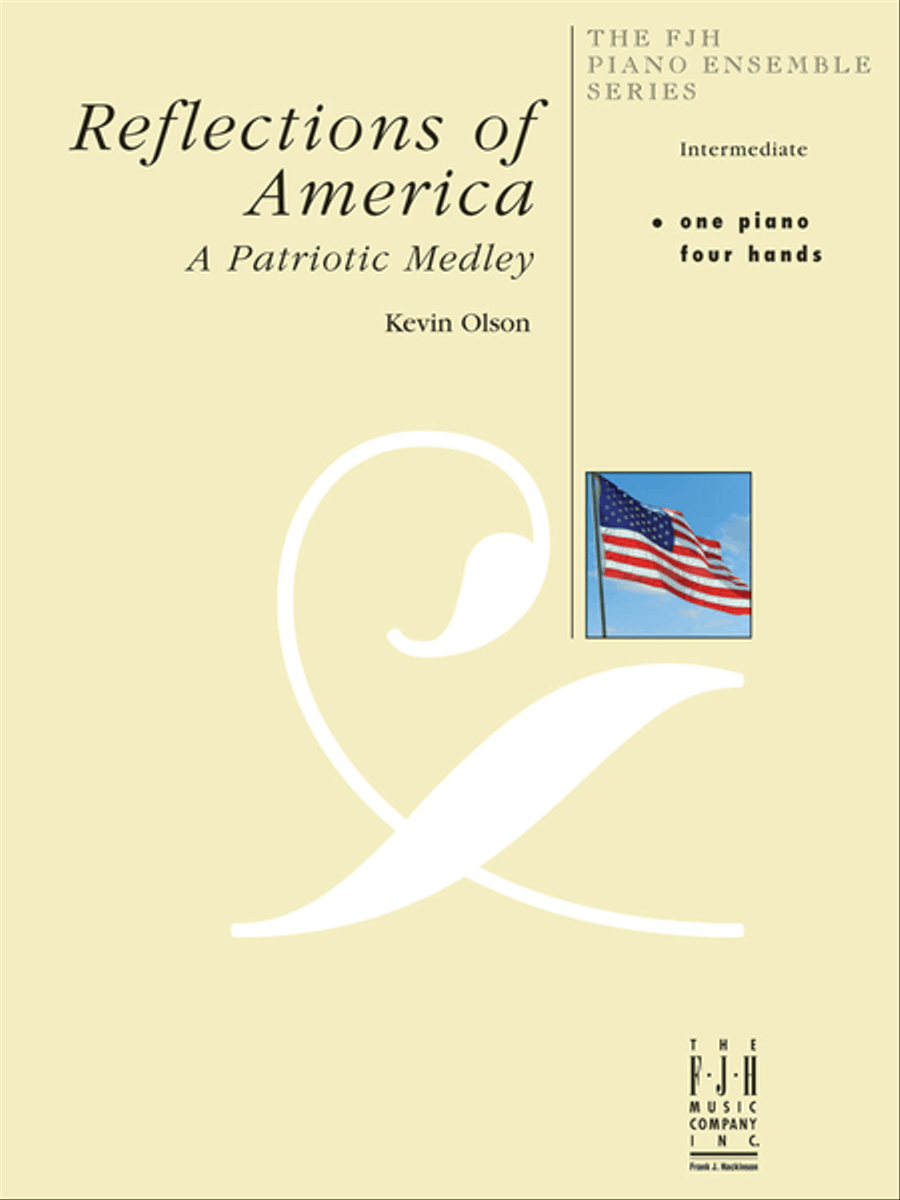 Book cover for Reflections of America (NFMC)