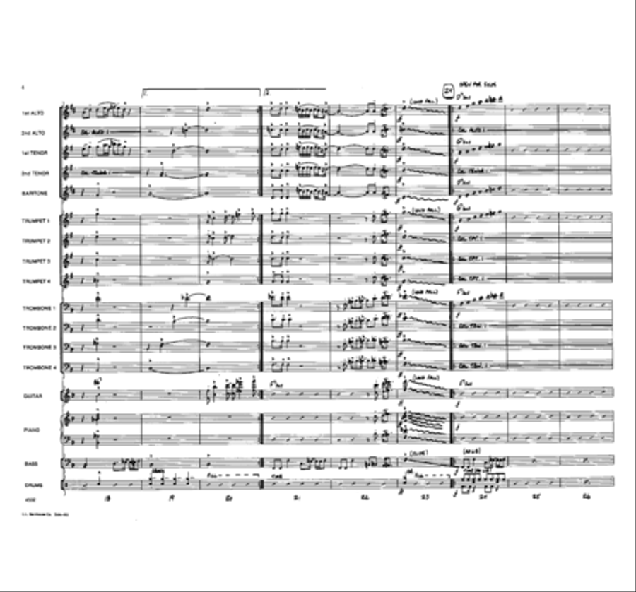 Down Home Cookin' Jazz Ensemble scores gallery preview page 4