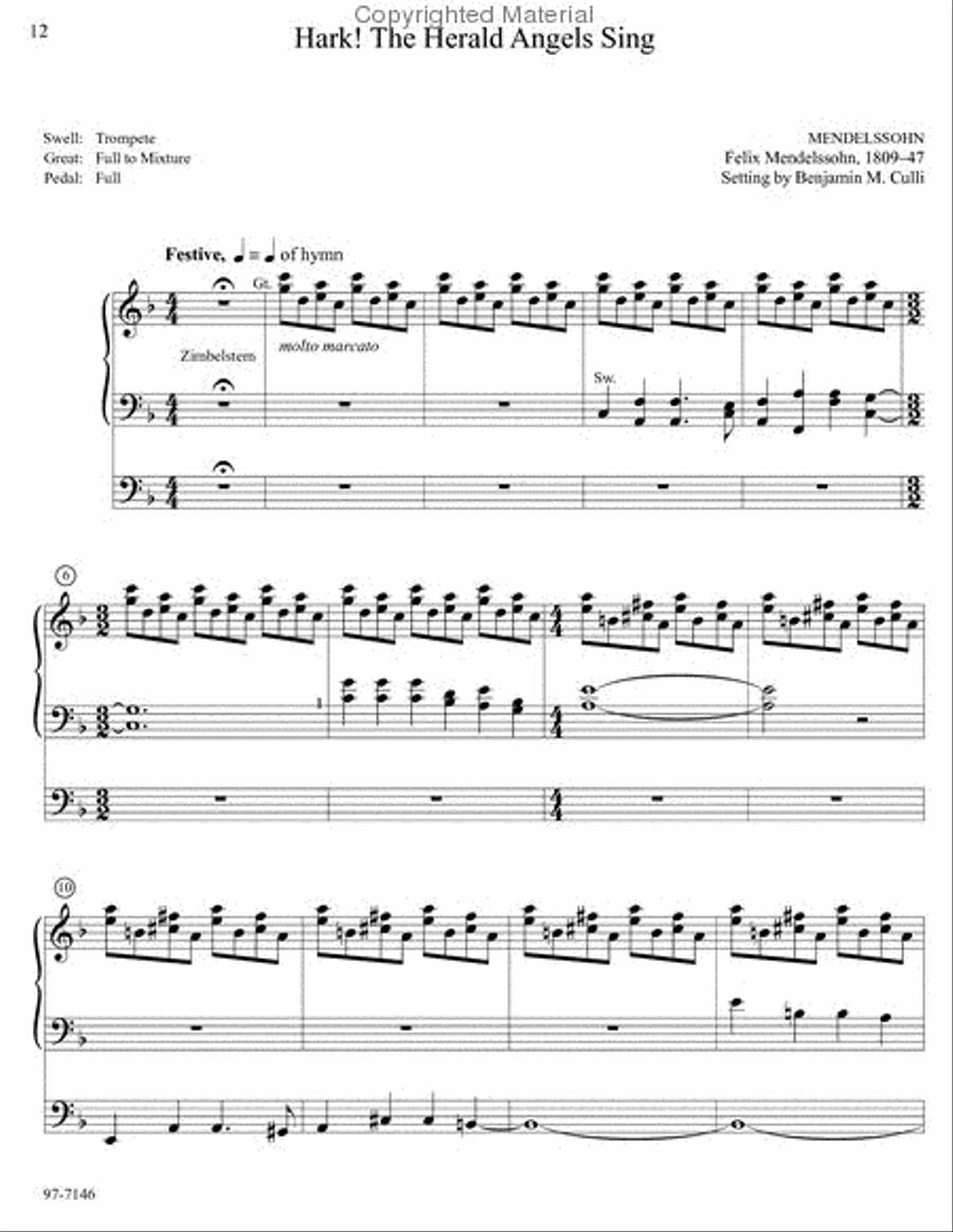 Bethlehem's Light Organ scores gallery preview page 4