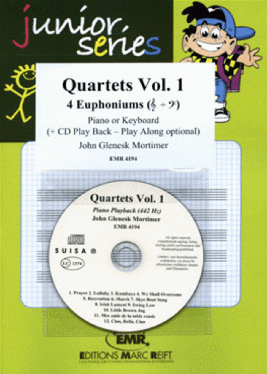 Quartets Volume 1 Quartets Volume 1 Euphonium Quartet scores gallery preview page 1