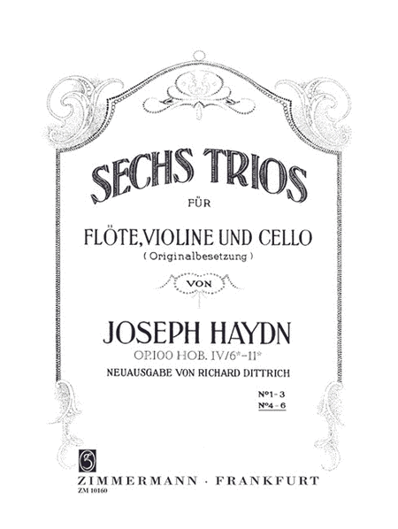 Six Trios Op. 100 Heft 2