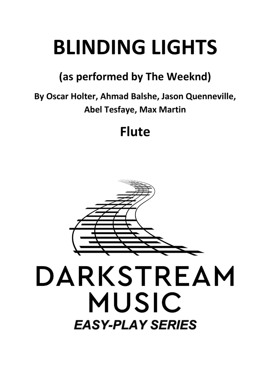 Blinding Lights Blinding Lights Flute Solo scores gallery preview page 1