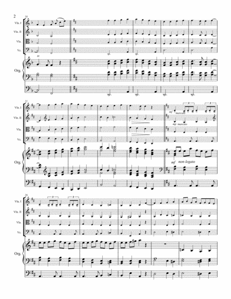 Joyful, Joyful, We Adore Thee (Hymn to Joy) – String Quartet and Organ image number null