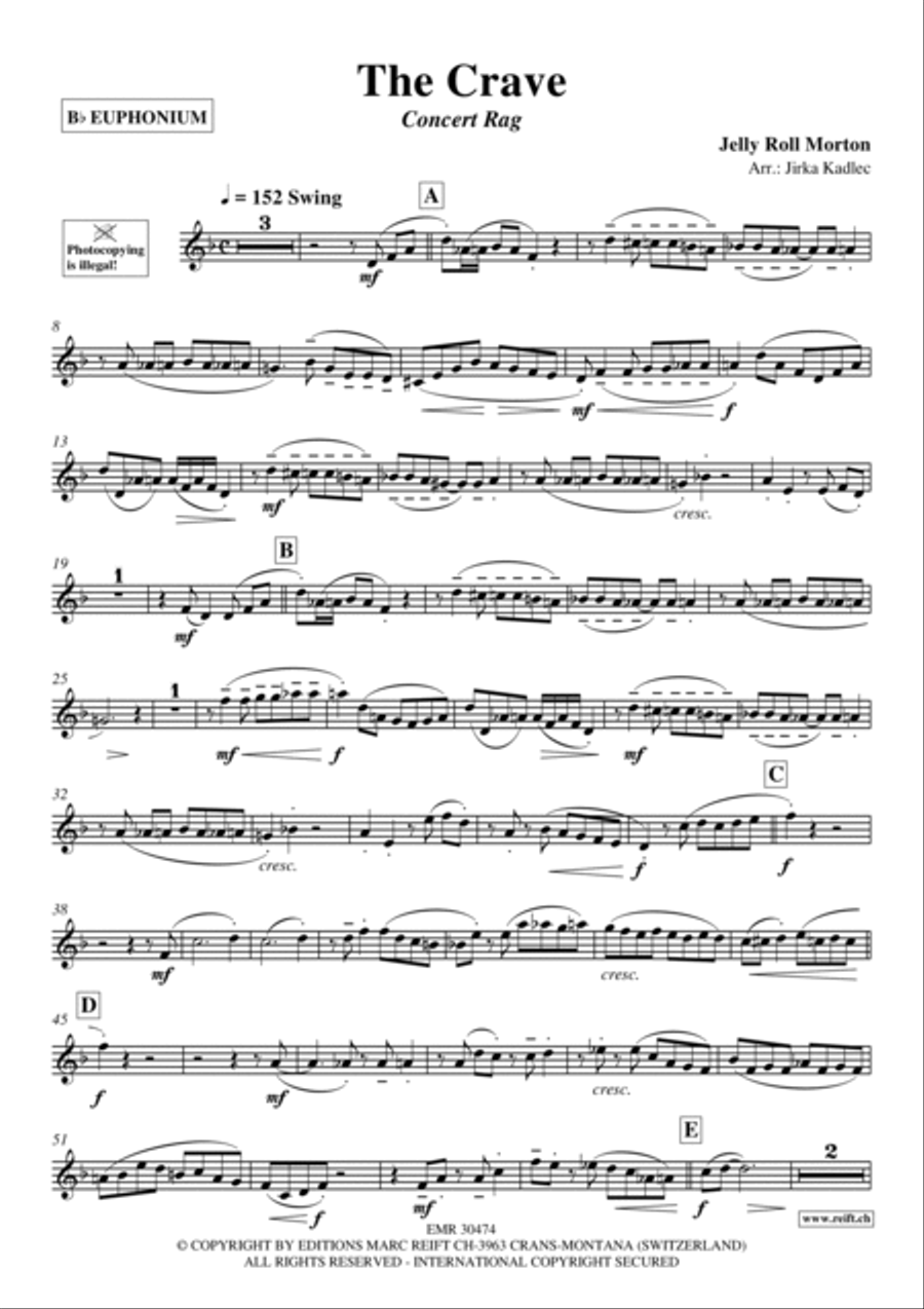 The Crave The Crave Euphonium scores gallery preview page 2