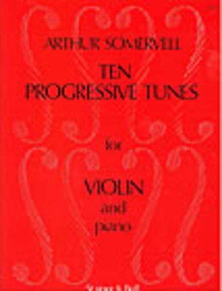 10 Progressive Tunes from 'The School of Melody' for Violin and Piano