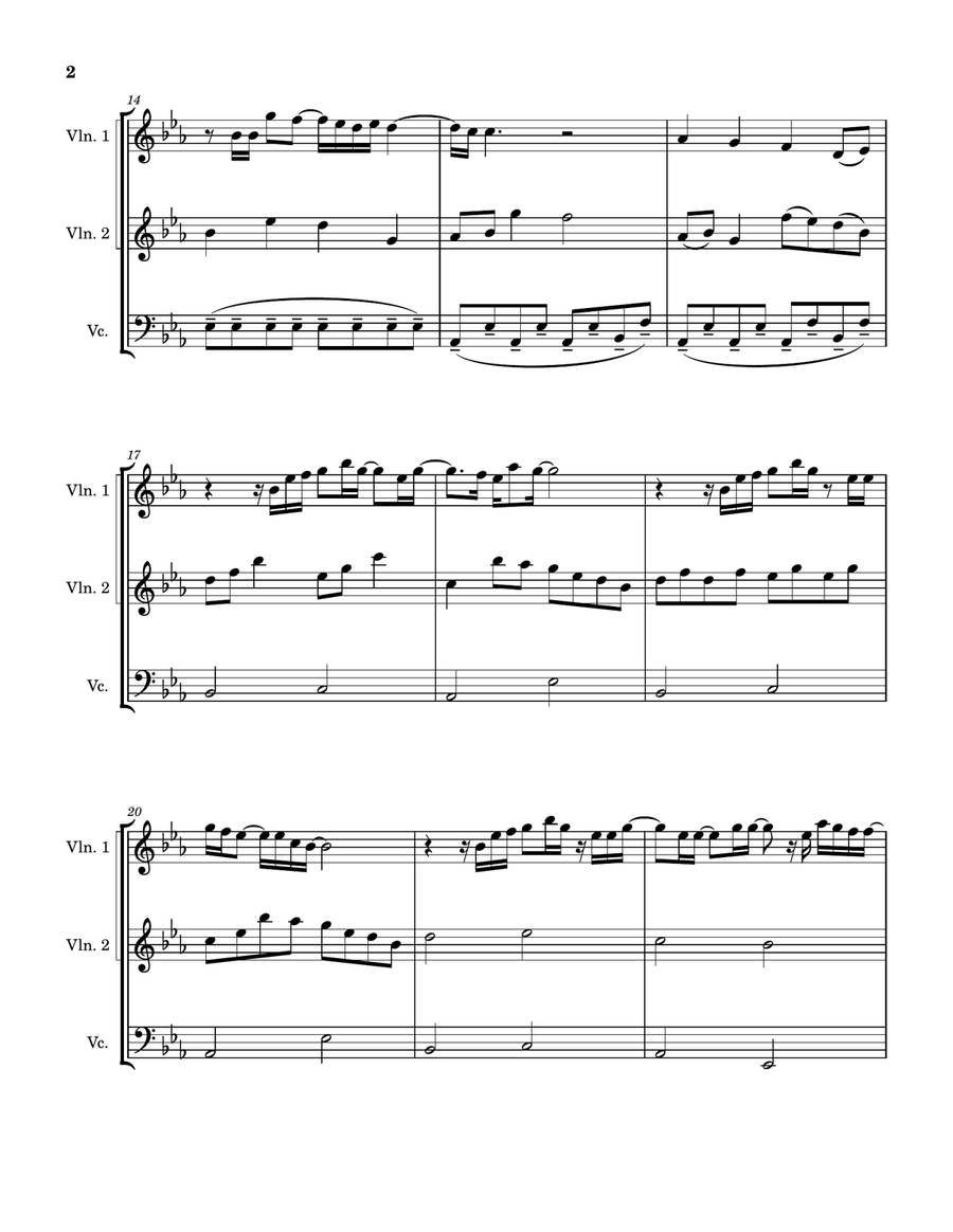Turning Page String Trio scores gallery preview page 4