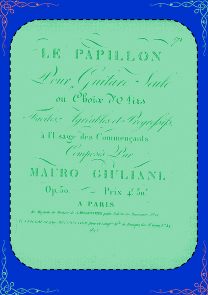 LE PAPILLON op.50-32 Easy Pieces