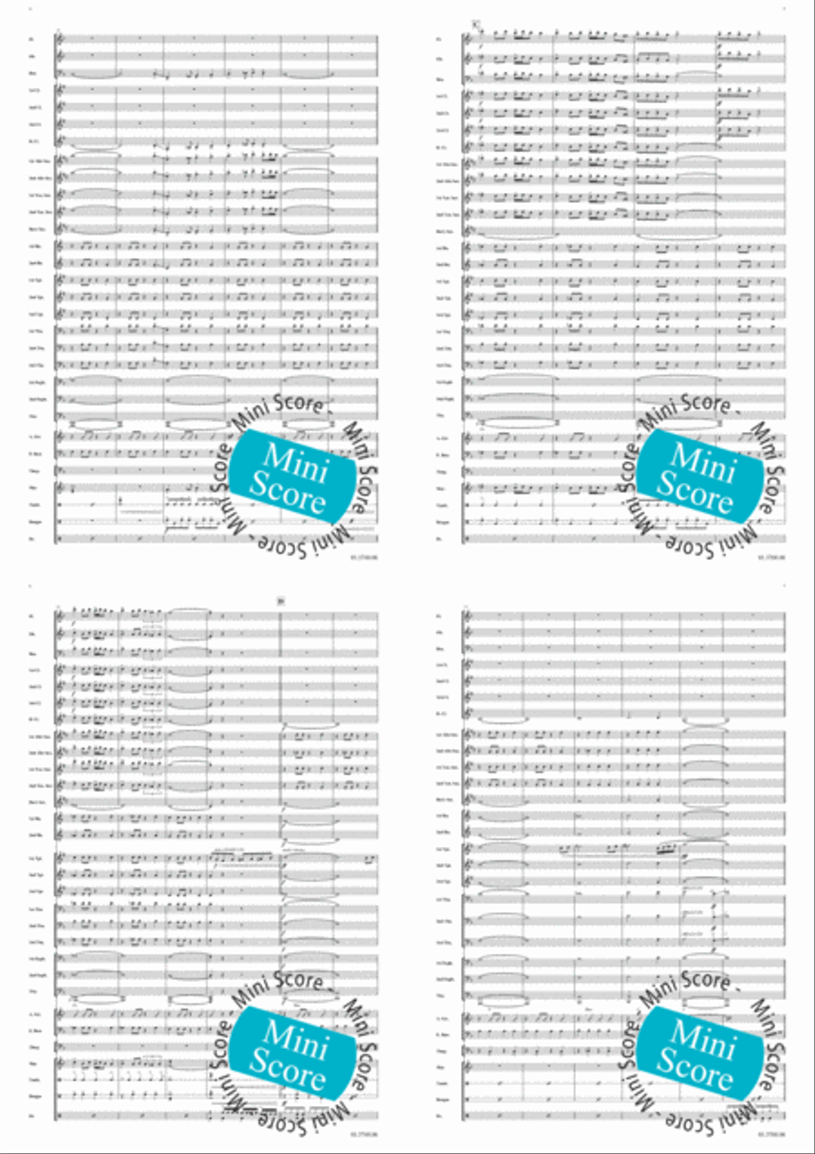 Misirlou Concert Band scores gallery preview page 4
