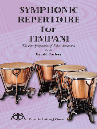 Book cover for Symphonic Repertoire for Timpani