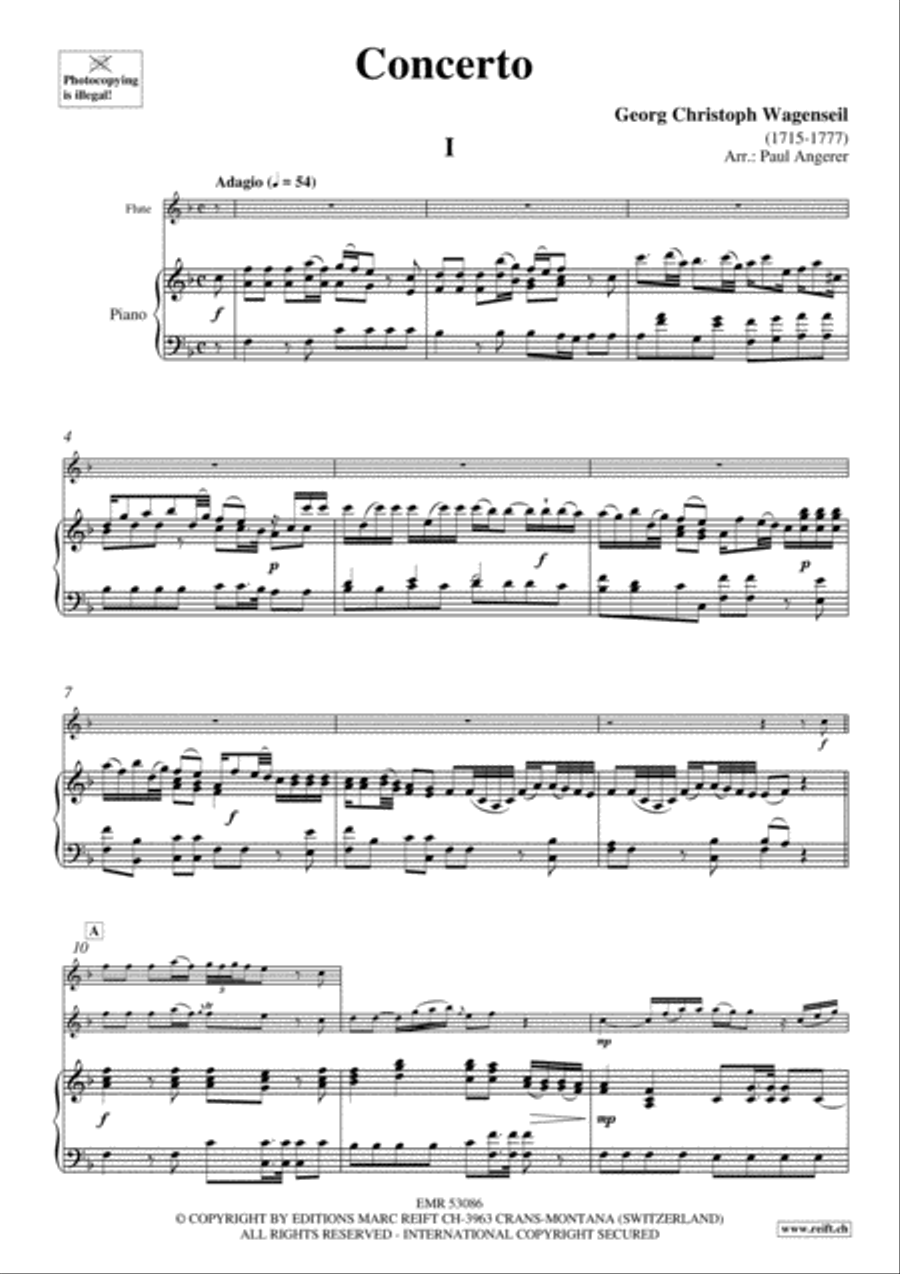 Concerto Concerto Flute Solo scores gallery preview page 6