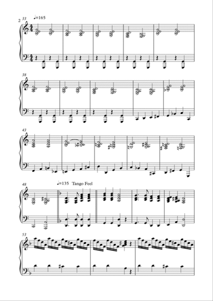 The Twinkling Star Variations Piano Solo scores gallery preview page 2