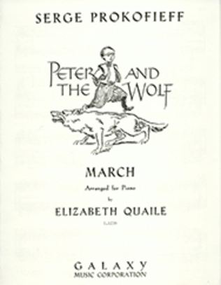 Book cover for Peter and the Wolf: March