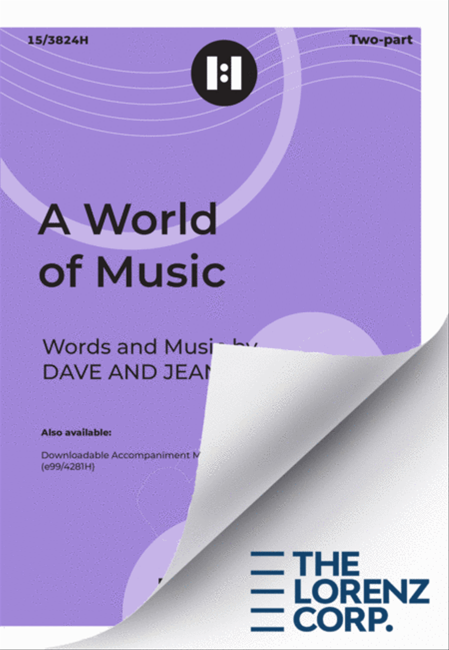 A World of Music 2-Part scores gallery preview page 2