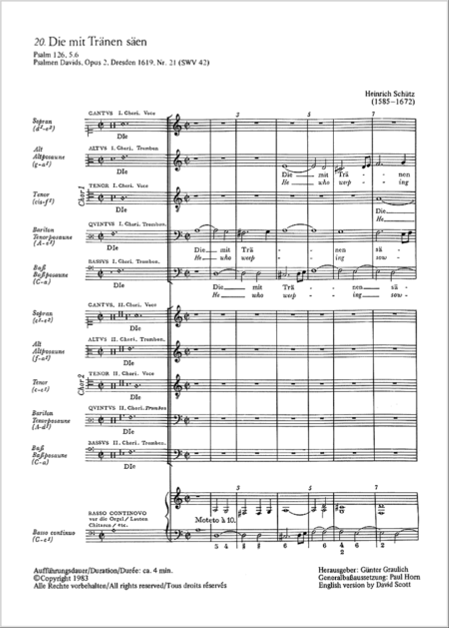 He who weeping soweth (Die mit Tranen saen) SATBarB scores gallery preview page 22