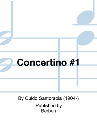 Book cover for Concertin No. 1