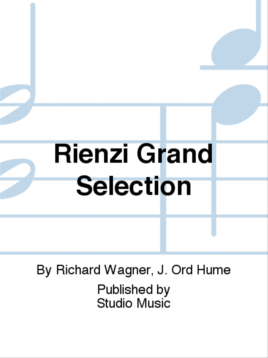 Rienzi Grand Selection Brass Band scores gallery preview page 1