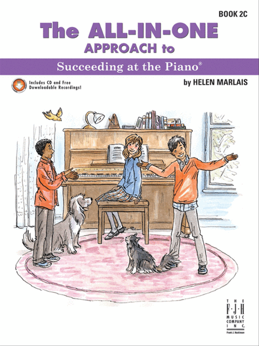 The All-In-One Approach to Succeeding at the Piano, Book 2C Piano Method scores gallery preview page 1