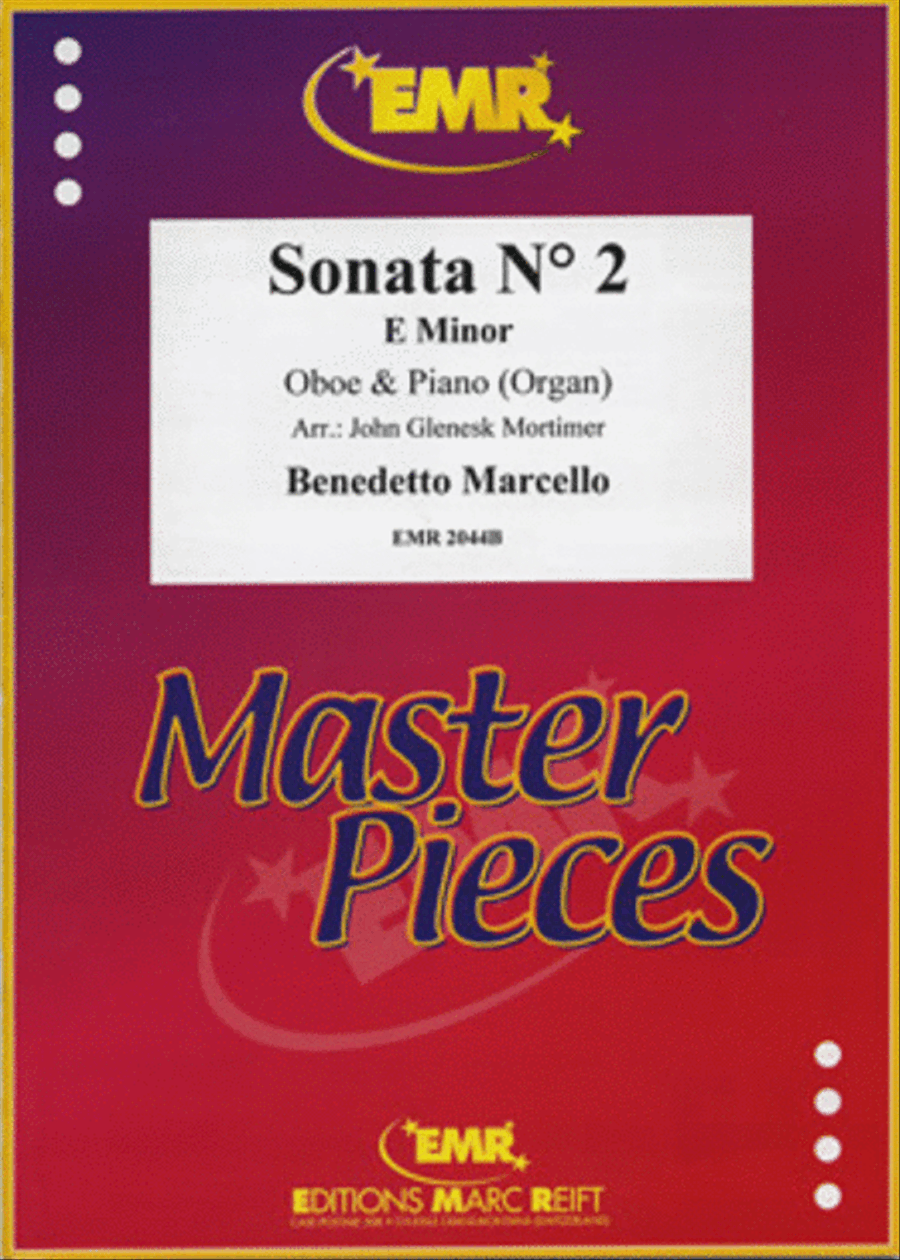 Sonata No. 2 in E minor Organ scores gallery preview page 1