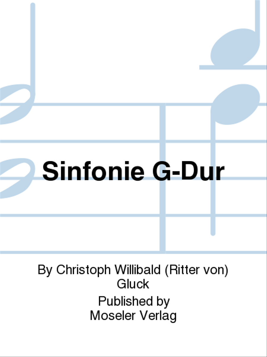 Sinfonie G-Dur Chamber Orchestra scores gallery preview page 1