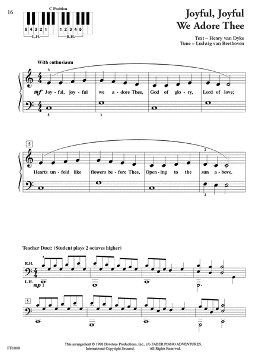 PlayTime® Piano Hymns PlayTime® Piano Hymns Piano Method scores gallery preview page 6