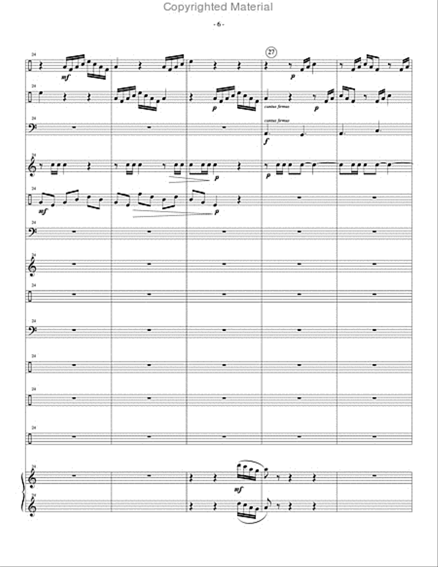 Paschal Dances Percussion Ensemble scores gallery preview page 7
