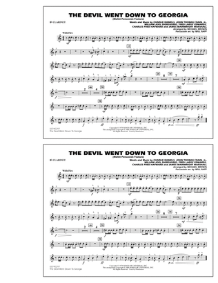 Book cover for The Devil Went Down to Georgia - Bb Clarinet