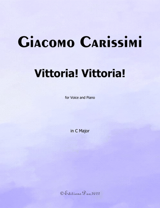 Vittoria! Vittoria! by Carissimi, in C Major