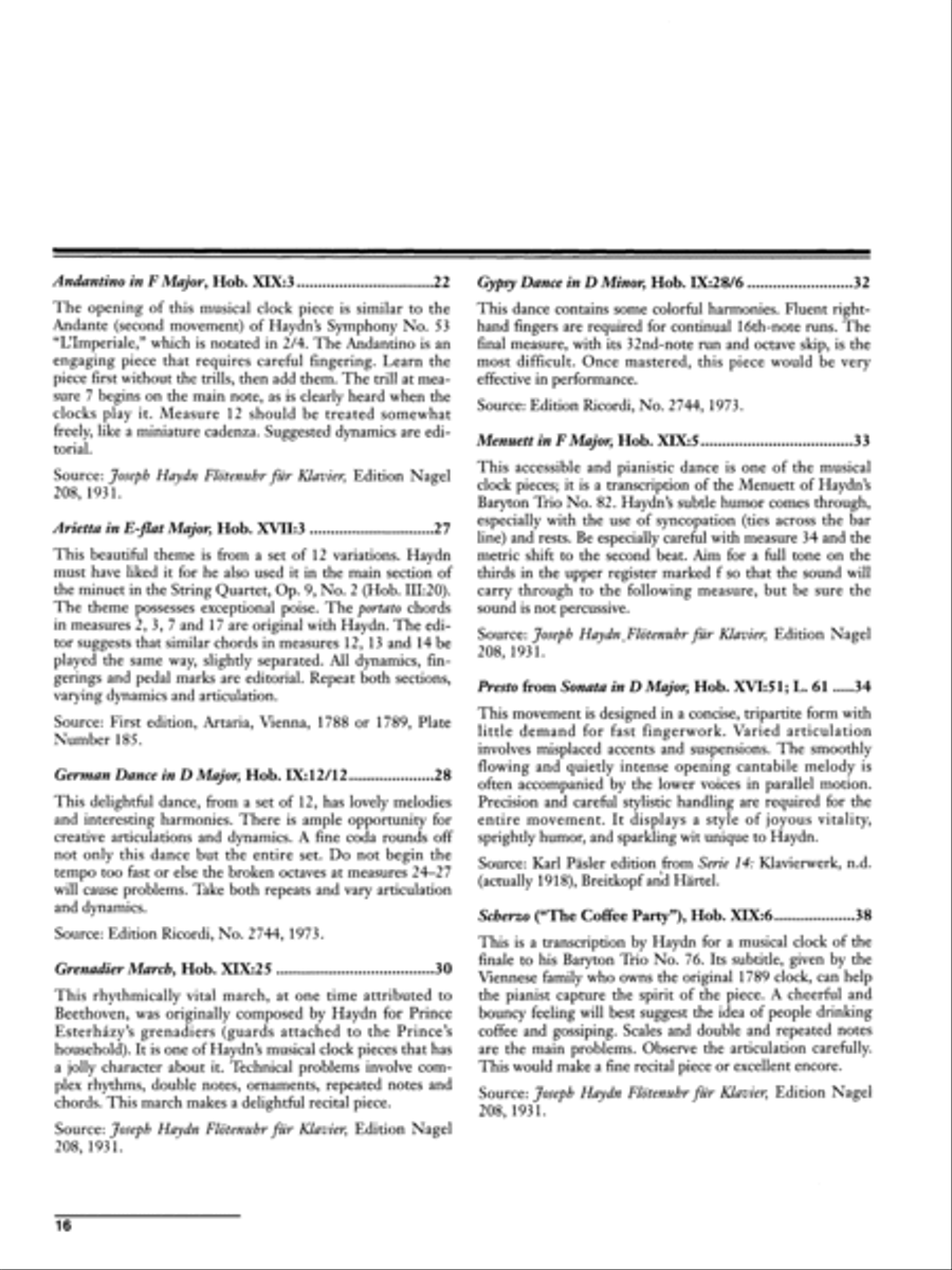 At the Piano with Haydn Piano Solo scores gallery preview page 34
