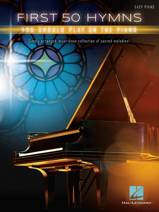 Book cover for First 50 Hymns You Should Play on Piano