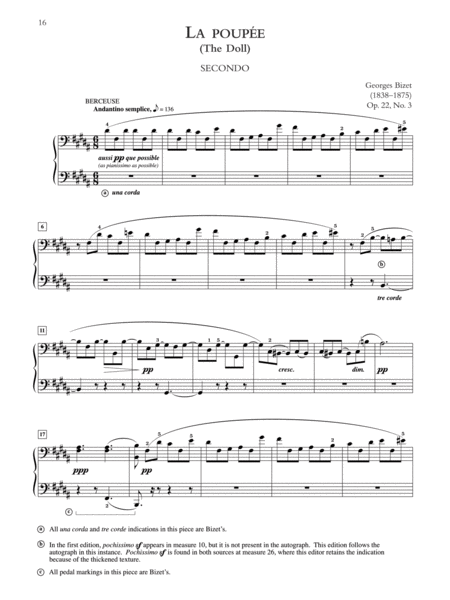Bizet -- Jeux d'enfants by Georges Bizet Piano Solo - Sheet Music