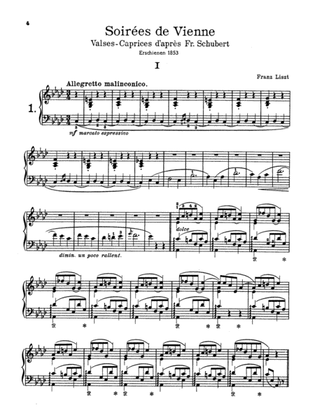 Book cover for Liszt: Soirees de Vienne