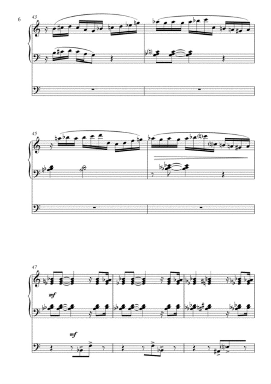 Fête de Chambard (Organ Solo) Organ Solo scores gallery preview page 6