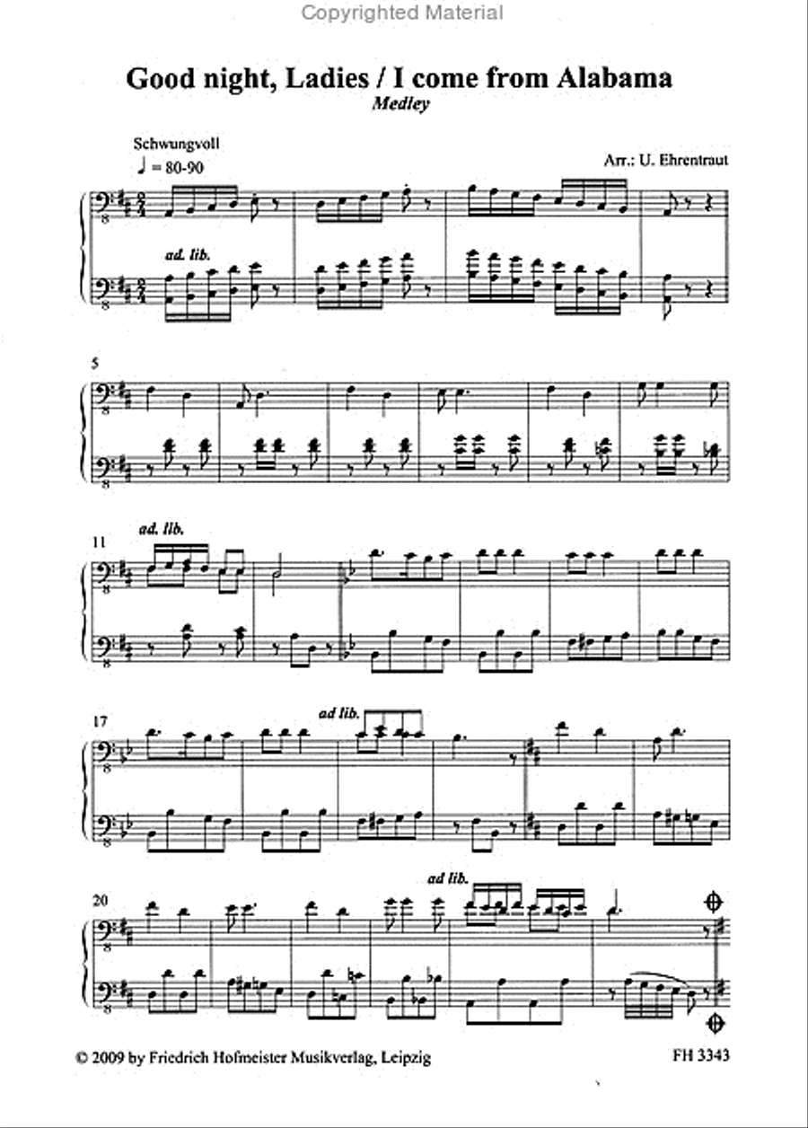 Traditionals Double Bass scores gallery preview page 2