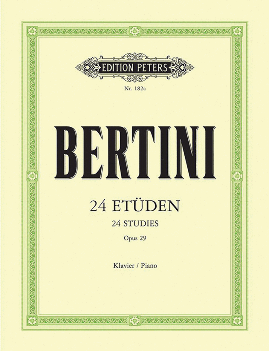 24 Studies Op. 29 Piano Method scores gallery preview page 1