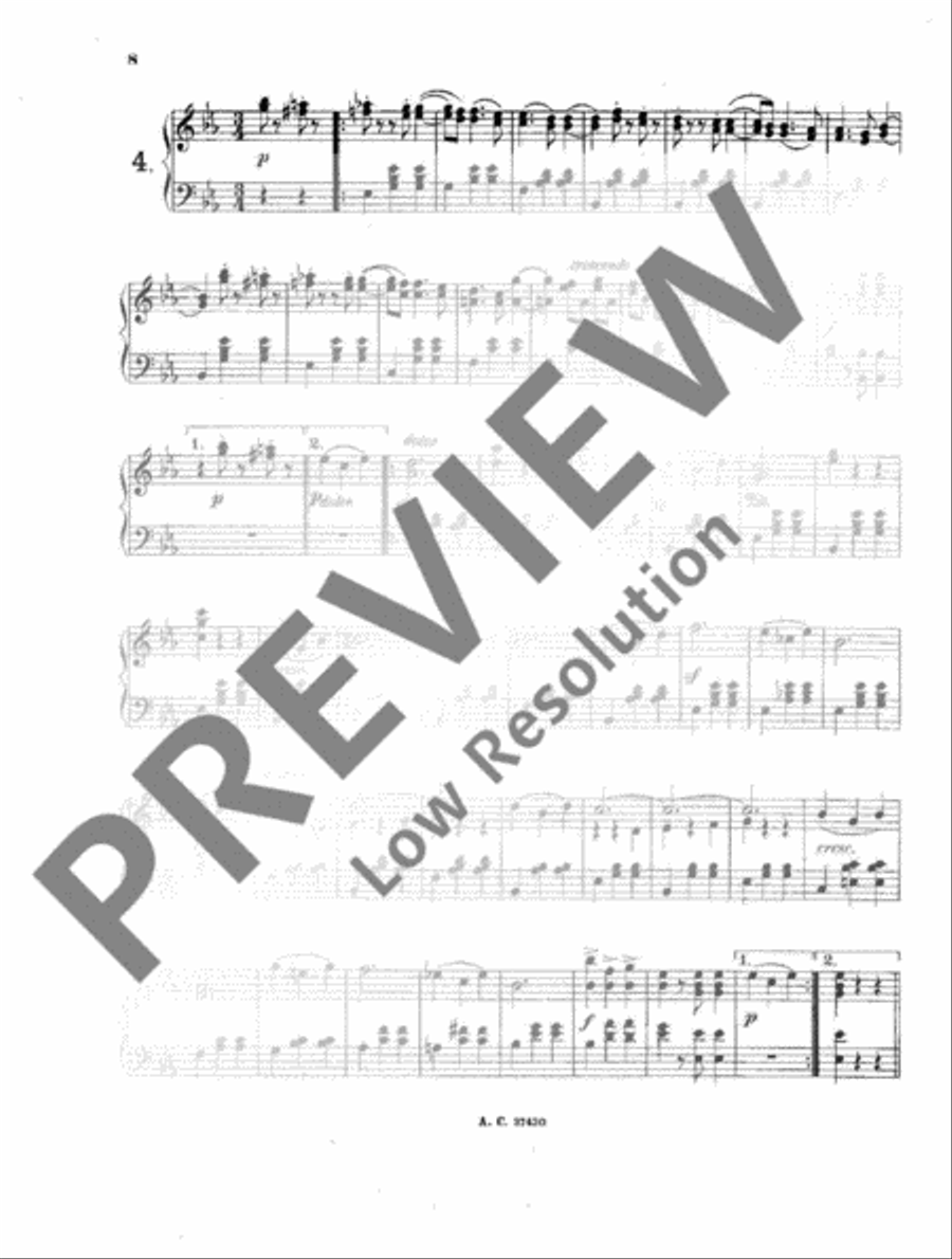 Es muss Frühling werden Piano Solo scores gallery preview page 9