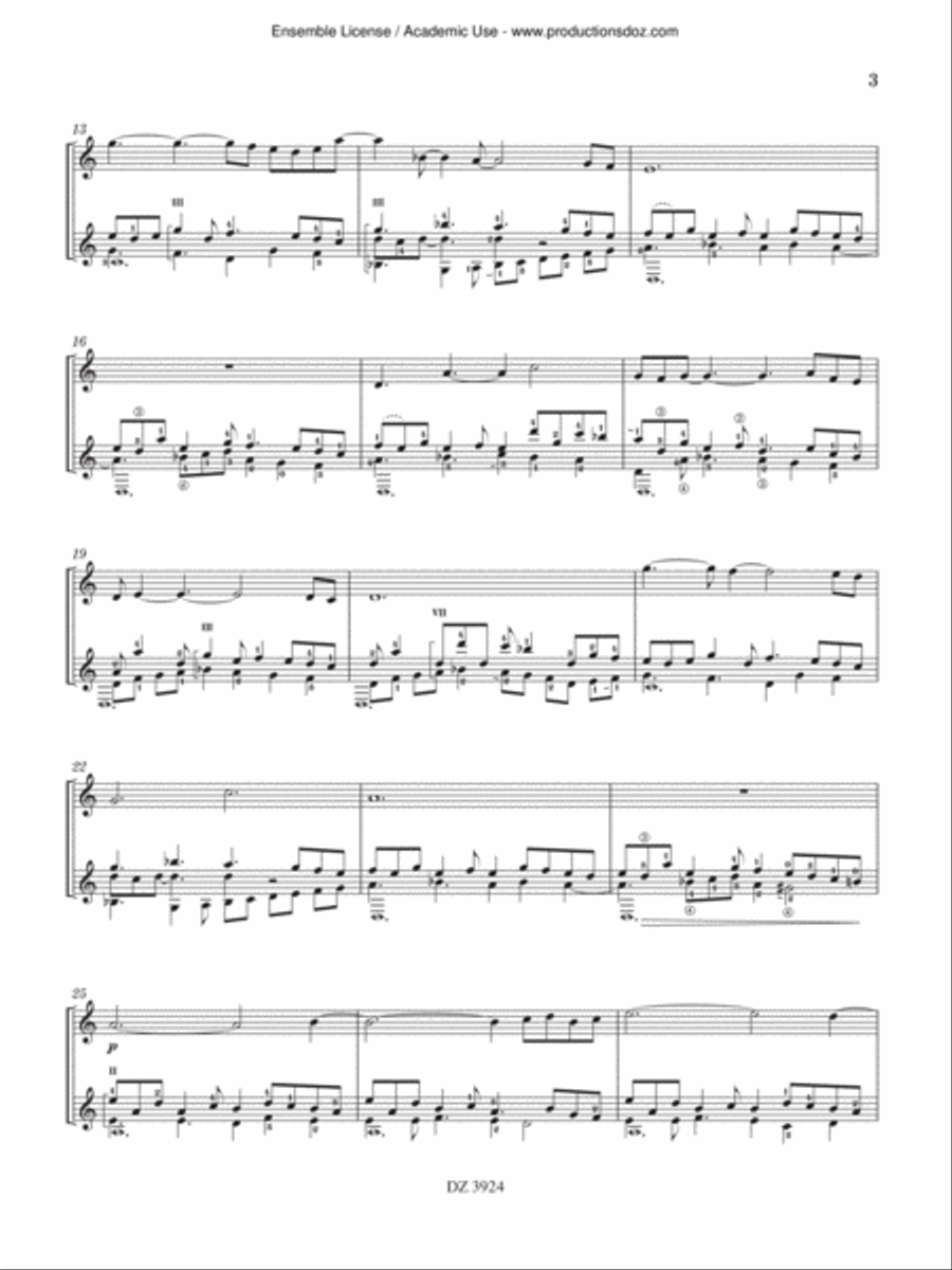 Aliàntes II Violin scores gallery preview page 3