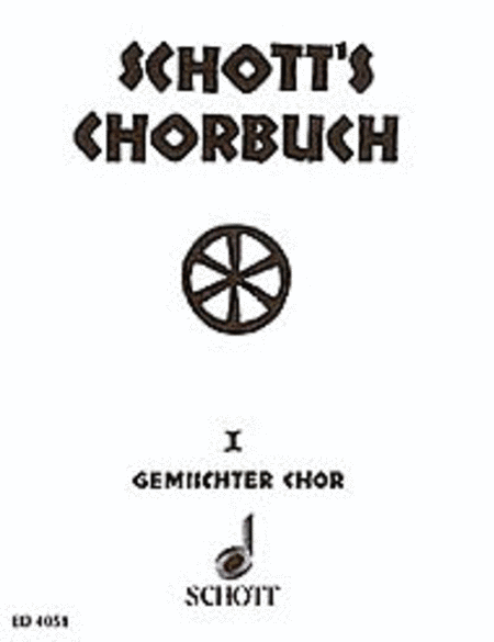 Schotts Chorbuch Vol 1 Satb