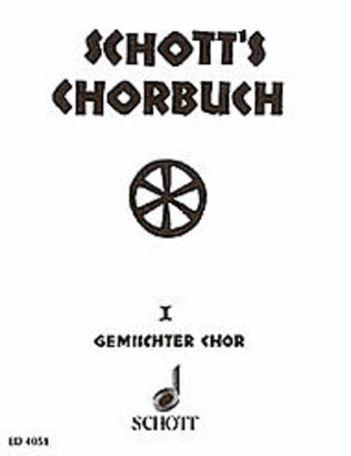 Book cover for Schotts Chorbuch Vol 1 Satb