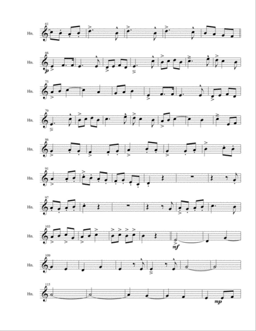 REICHA TRIO # Brass Ensemble scores gallery preview page 2
