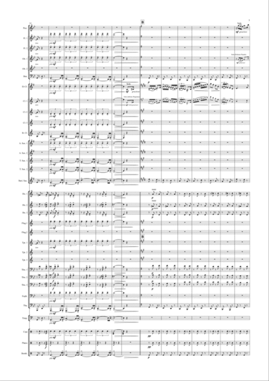 Bernardo Gómez Concert Band scores gallery preview page 6
