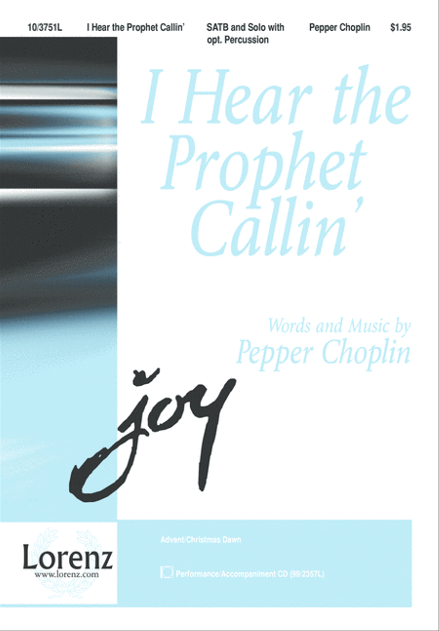 Book cover for I Hear the Prophet Callin'