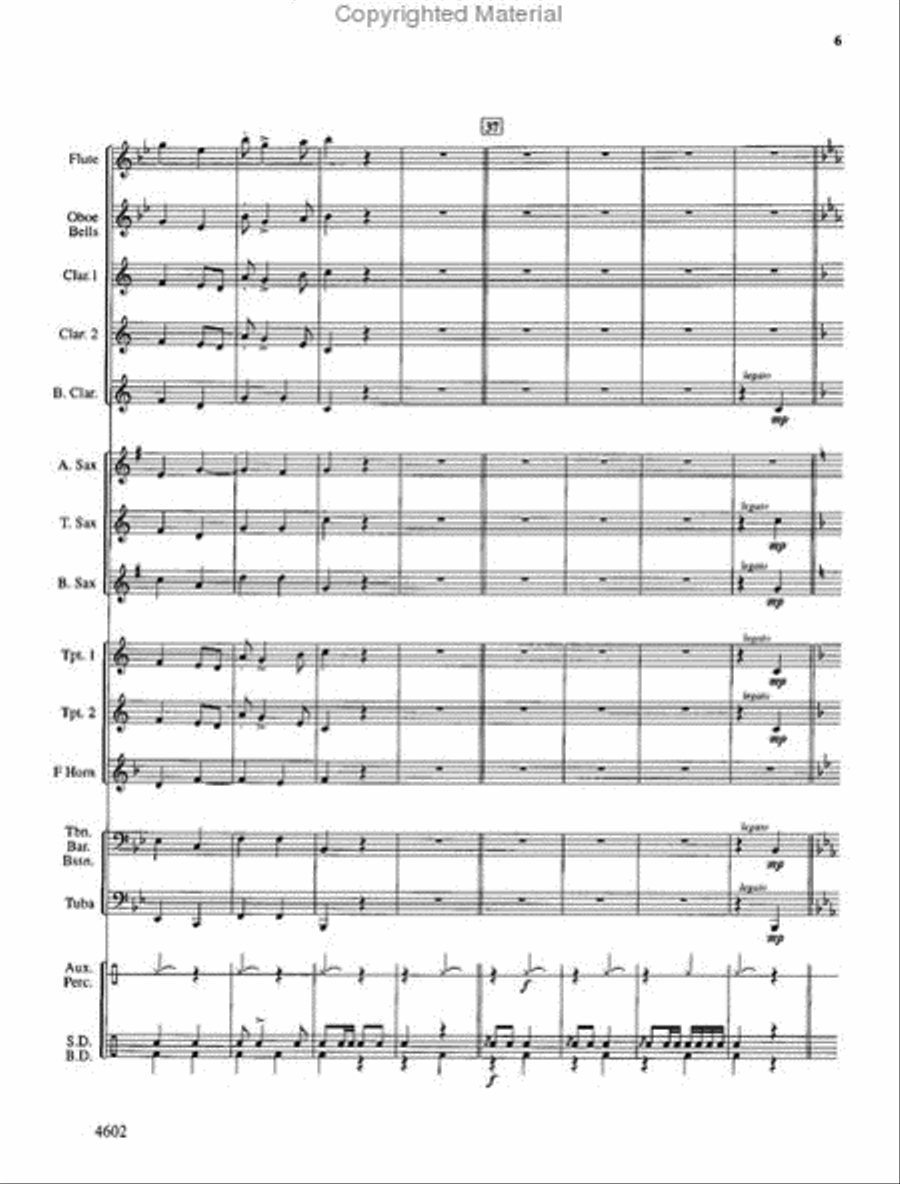 Band Avenue Band Avenue Concert Band scores gallery preview page 6