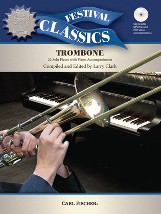 Book cover for Festival Classics for Trombone