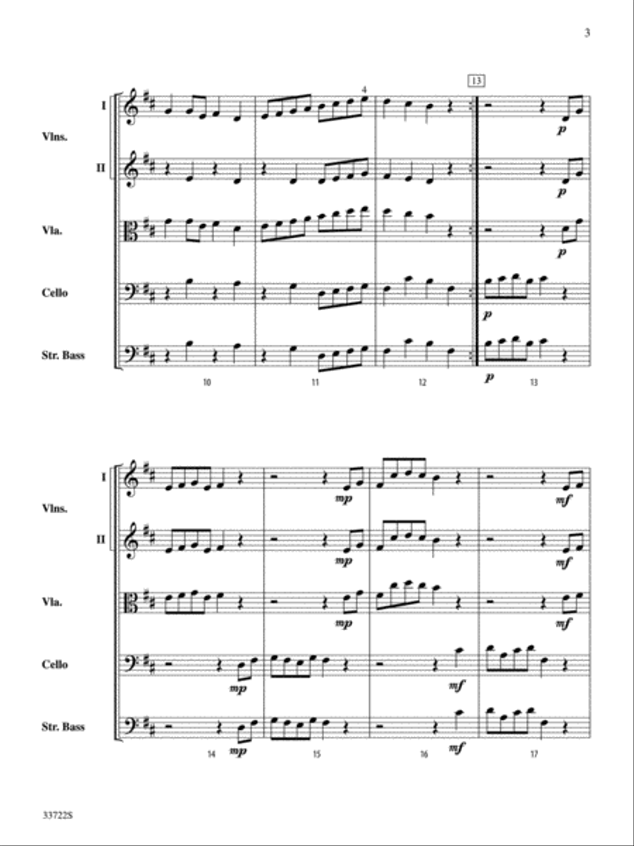 Sneaking Suspicion String Orchestra scores gallery preview page 3