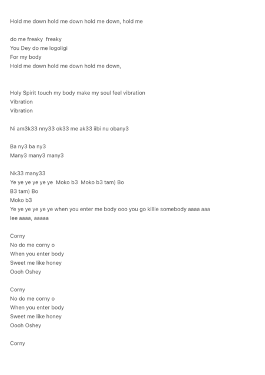 Moko Piano, Vocal, Guitar scores gallery preview page 2