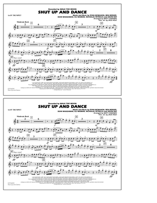 Book cover for Shut Up and Dance (Arr. Matt Conaway) - 1st Bb Trumpet