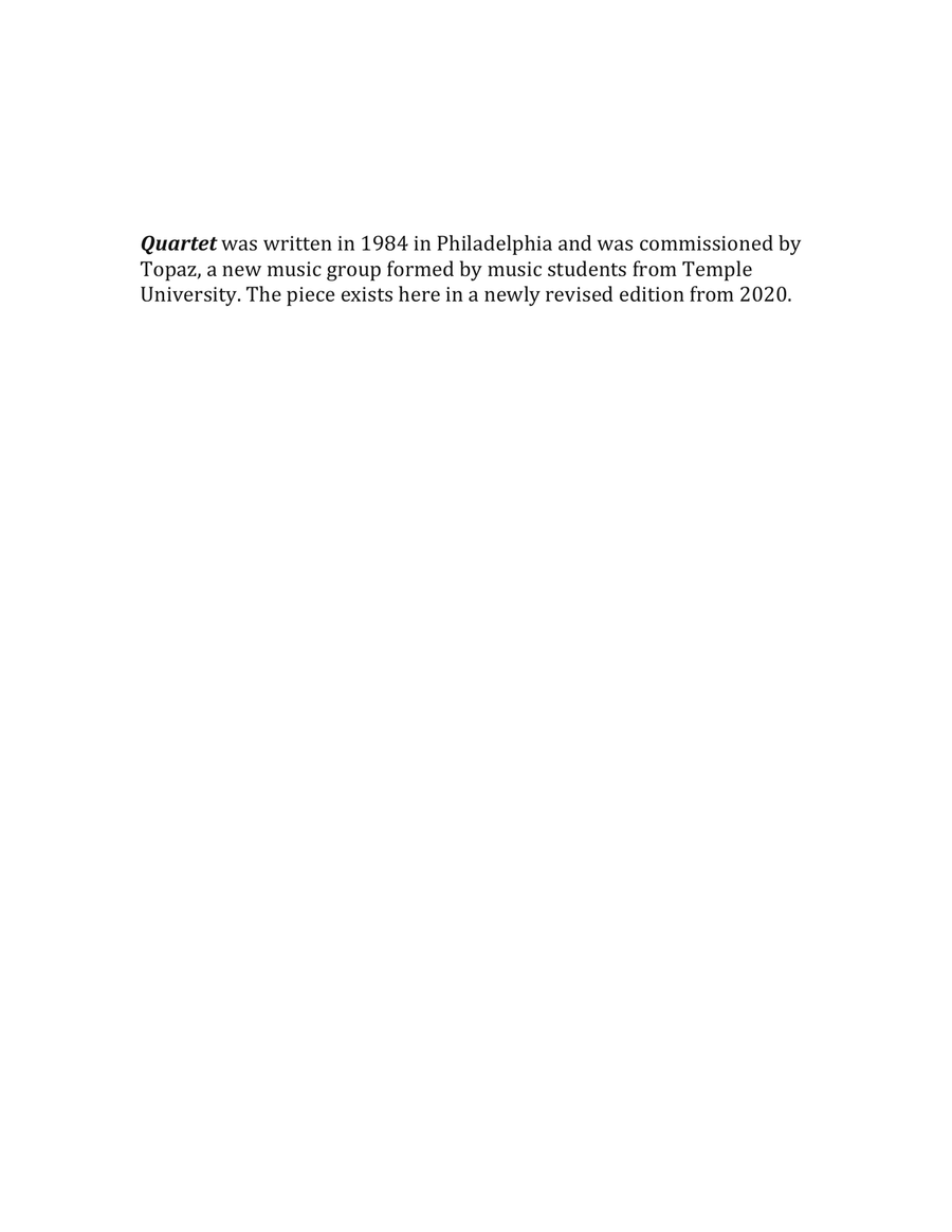 Quartet Small Ensemble scores gallery preview page 2