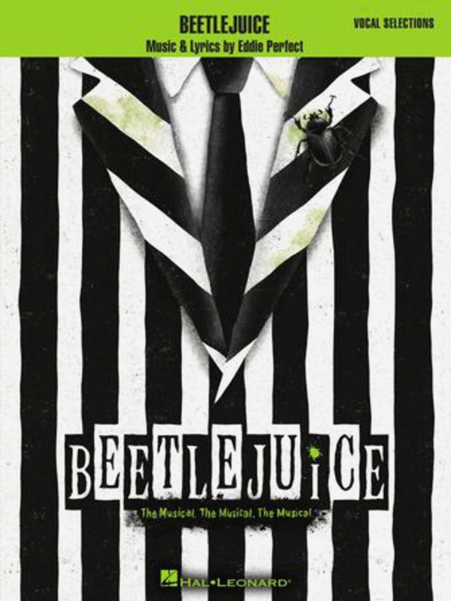 Beetlejuice Piano, Vocal scores gallery preview page 1